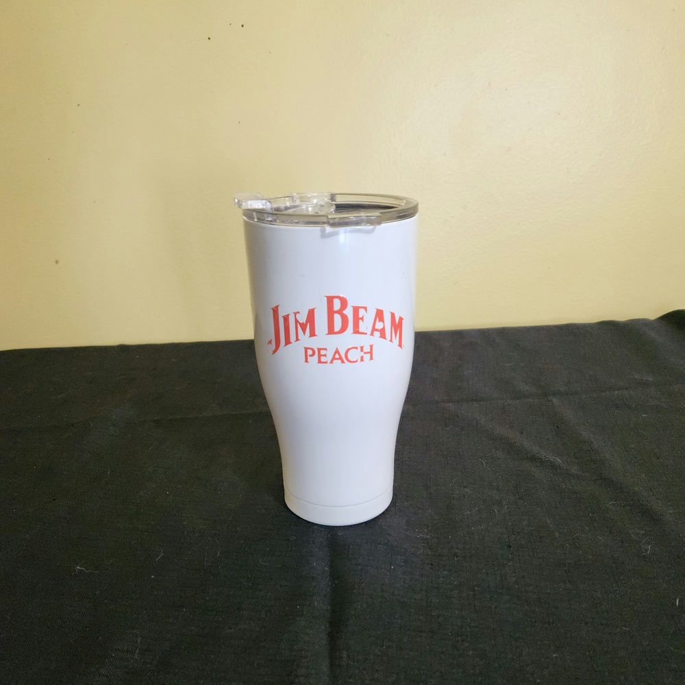 Orca Cooler Jim Beam Peach White Tumbler